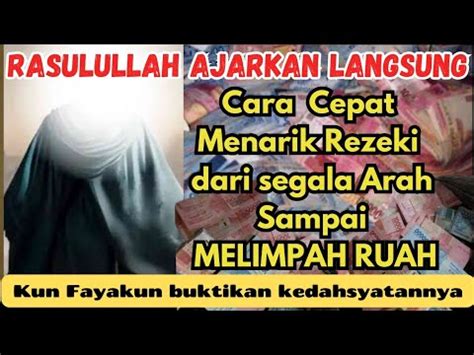 KUN FAYAKUN LUNAS RASUL AJARKAN LANGSUNG UNTUK KAMU YANG TERCEKIK