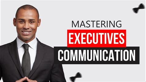 Mastering Executive Communication Speak To C Level Leaders With Impact