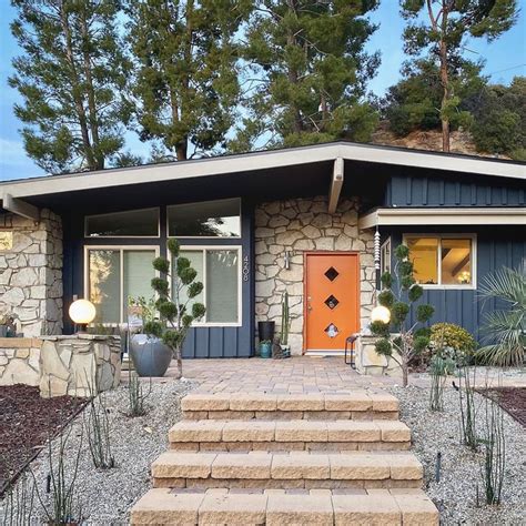 Pin By Hannah Lawrence On Home Ranch House Exterior Mid Century