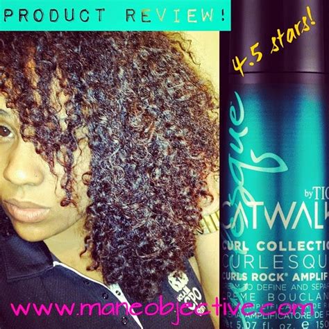 Product Review TIGI Catwalk Curlesque Curls Rock Amplifier The Mane