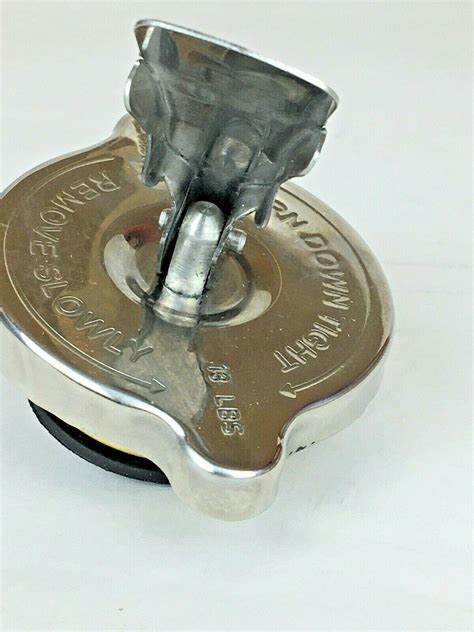 13 Lbs Polished Stainless Steel Safety Rad Radiator Cap Fits Many