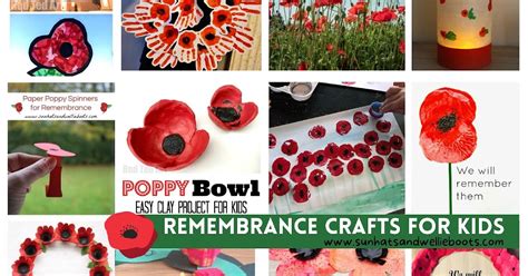 Remembrance poppy crafts for kids – Artofit