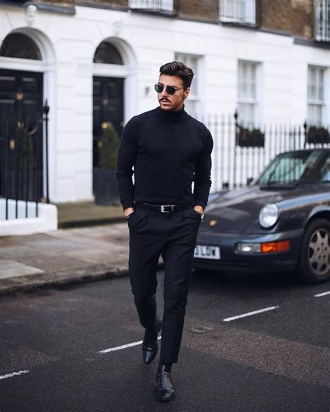 All Black Como Usar Look Todo Preto Na Moda Masculina