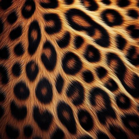 Premium Ai Image Realistic Leopard Skin Pattern