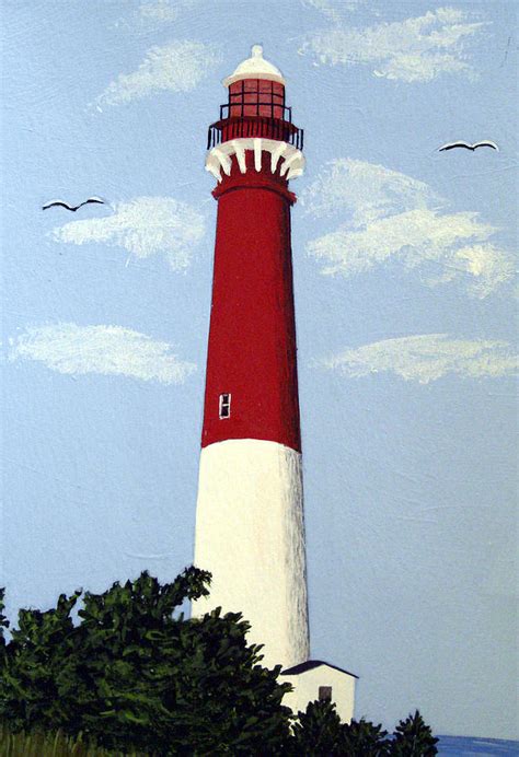 Barnegat Lighthouse Painting By Frederic Kohli