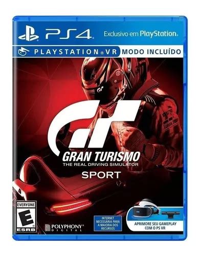 Gran Turismo Sport Standard Edition Sony Ps4 Físico Frete Grátis