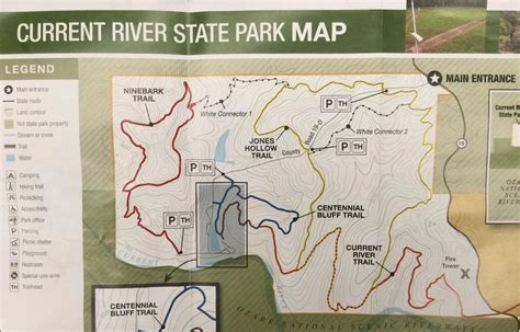 Current River State Park Map