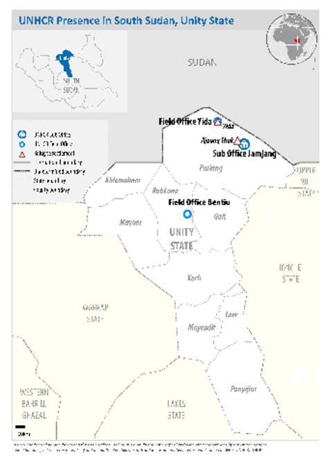 Document Unhcr Presence In South Sudan