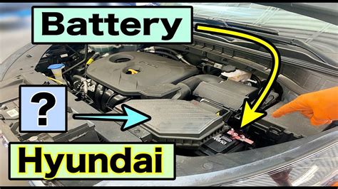 How To Replace Car Battery 2016 2021 Hyundai Tucson YouTube