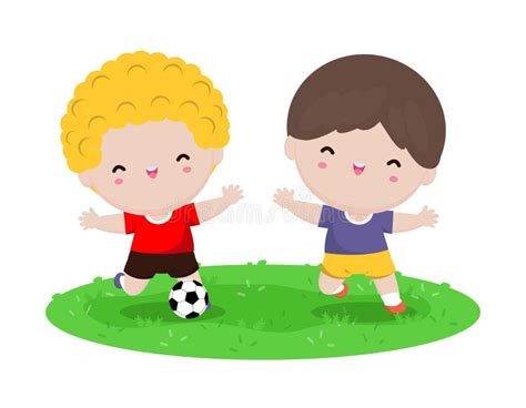 Two Boys Playing Ball Stock Illustrations 245 Two Boys Playing Ball