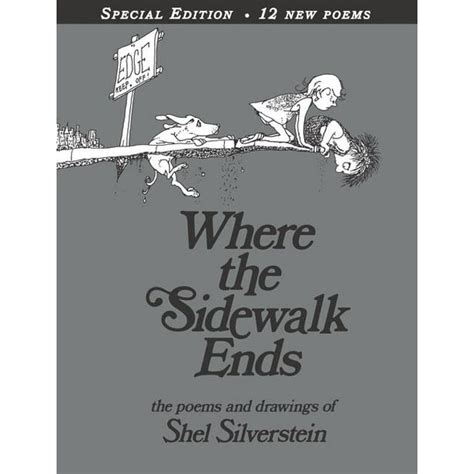 Where The Sidewalk Ends Poems And Drawings Anniversary Hardcover