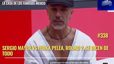 Sergio Mayer Vs Ferka Pelea Round Se Dicen De Todo En Lcdlf Mexico