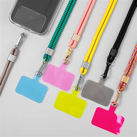 Mobile Phone Crossbody Lanyard Adjustable Neck Strap Keychain Chain