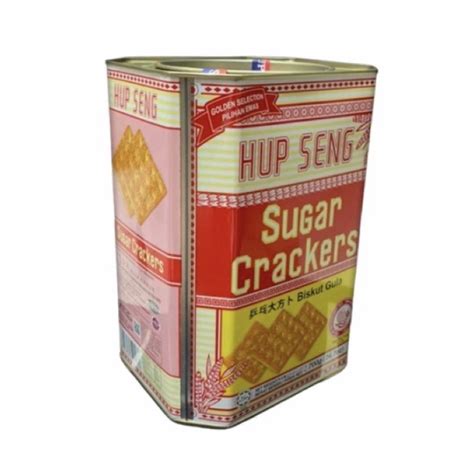 Jual Hup Seng Cream Crackers Biskuit Kaleng Hup Seng Biskuit Asin