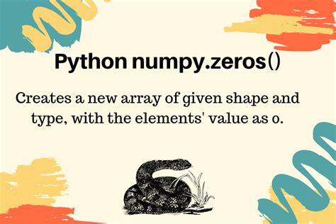 Numpy Zeros In Python Digitalocean