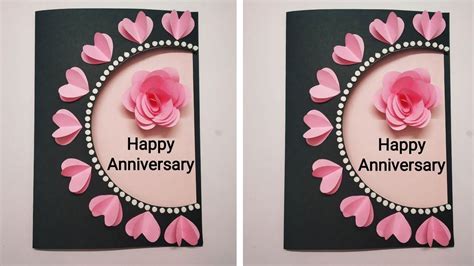 Greeting Card For Anniversary Anniversary Cards Handmade Handmade