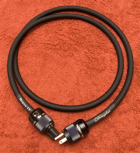 Bravo 15 Silver Plated OFC Power Cable By Douglas Connection Douglas