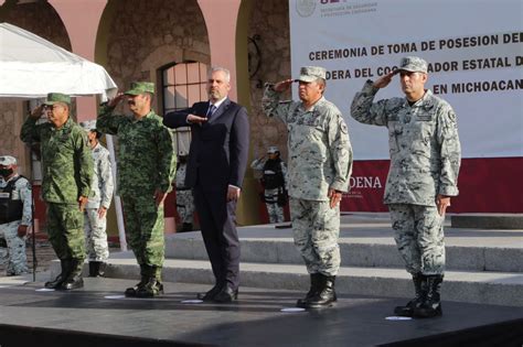 GEM Asiste Bedolla A Toma De Protesta De Nuevo Coordinador Estatal De