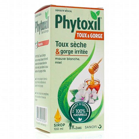 Phytoxil Sirop Toux èche Et Gorge Irritée 100ml Pharmacie Prado Mermoz