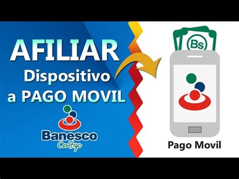 Como afiliar un dispositivo a pago móvil Banesco 2020 YouTube