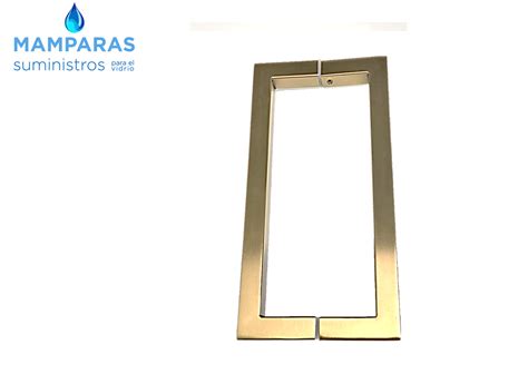 Tirador Dorado Mate Para Puerta De Cristal Tirador Dorado Mate Para