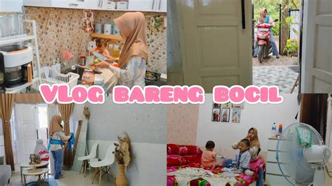 FULL VLOG BARENG BOCIL YA BEGINI RUTINITAS DIRUMAH SAAT ANAK SEKOLAH