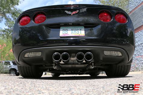 Chevy C Corvette Fusion Axle Back Exhaust System For Factory Npp Inc