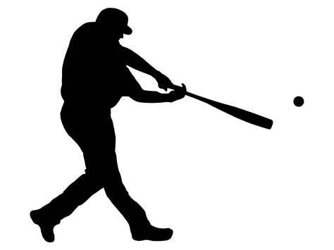 Softball Girl Batter Silhouette at GetDrawings | Free download