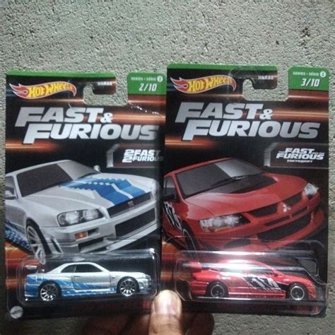 Jual Hot Wheel Series Fast And Furious Skyline R Lancer Evo