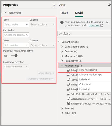 Power Bi의 모델 탐색기 사용 Power Bi Microsoft Learn