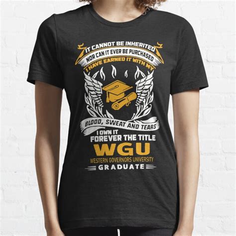 Wgu T Shirts Redbubble