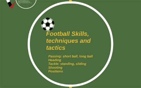 Football Skills, techniques and tactics by Balazs Schneider on Prezi