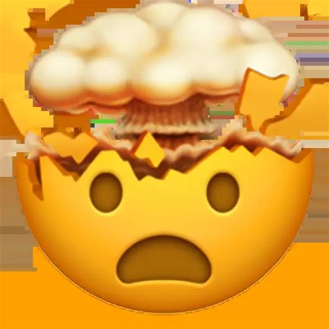 Exploding Head Exploding Head Emoji Emoji Meaning Copy