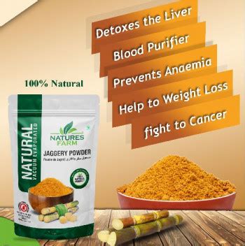 Natural Sugarcane Jaggery Powder For Beauty Products Medicines