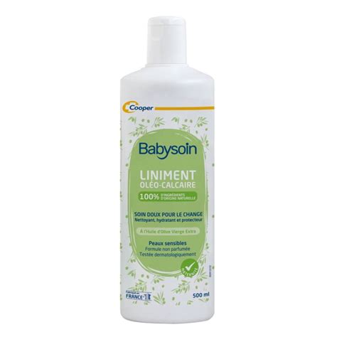 Liniment Oleo Babysoin Cooper 500ml Nettoie Et Hydrate