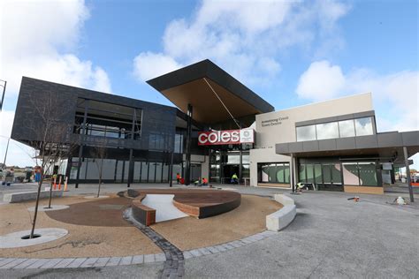 Armstrong Creek Town Centre Shops Coles Welco Building Armstrong