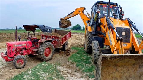 Mahindra Di Tractor With Trolley Mahindra Tractor Video Escorts