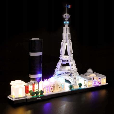 BRIKSMAX Zestaw Led Do Lego Architecture Paris 10225773529