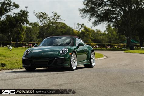 Pts Irish Green Porsche Targa Gts Le Bc Forged Na