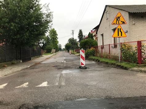 Łomazy Gmina zapowiada utrudnienia w ruchu na ul Szkolnej