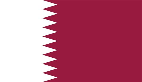 Vector Illustration Of Qatar Flag Vector Art At Vecteezy