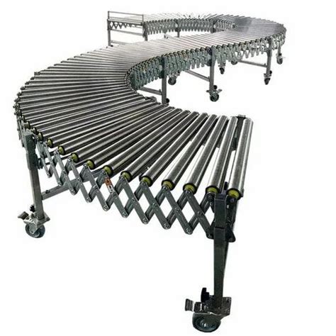 Seasana Steel Flexible Belt Conveyor Material Handling Capacity 1 Tonmin At Rs 50000piece In