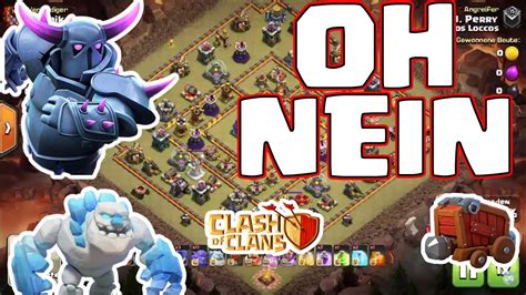 Es Sollten 3 Sterne Werden Pekka Bowler Und Hexen Angriff Auf Rh 12 Im Ck Clash Of Clans