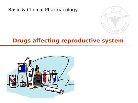 Ppt Drugs Affecting Reproductive System Basic Clinical Pharmacology