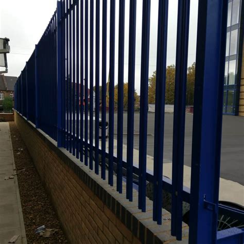 Steel Palisade Fencing Installation Throughout Kent