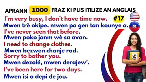 Aprann Phrases An Anglais Aprann Pale Anglais Kou Anglais