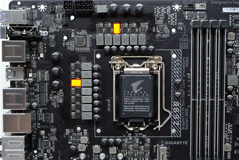 Gigabyte Z590 AORUS Pro AX Review VRM Temperatures Power