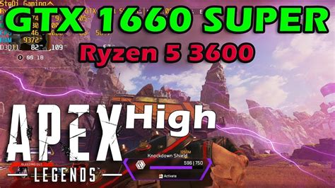 Geforce Gtx 1660 Super Apex Legends Season 3 On High Settings With