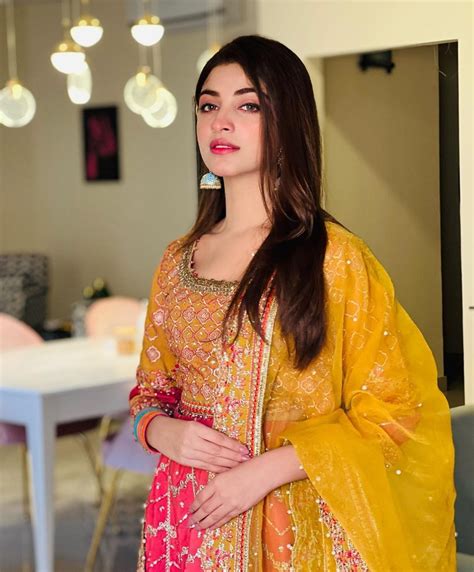 Kinza Hashmi Girl Red Dress Latest Bridal Dresses Designer Summer