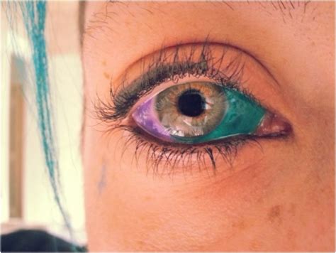 The Most Bizarre Ink Trend Yet Eyeball Tattooing